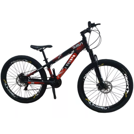 Bike Pró-X 26 Freeride 21V Shimano Preto/Vermelho
