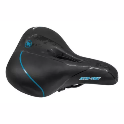 Selim GTS-TEC Big MTB Vazado preto/azul
